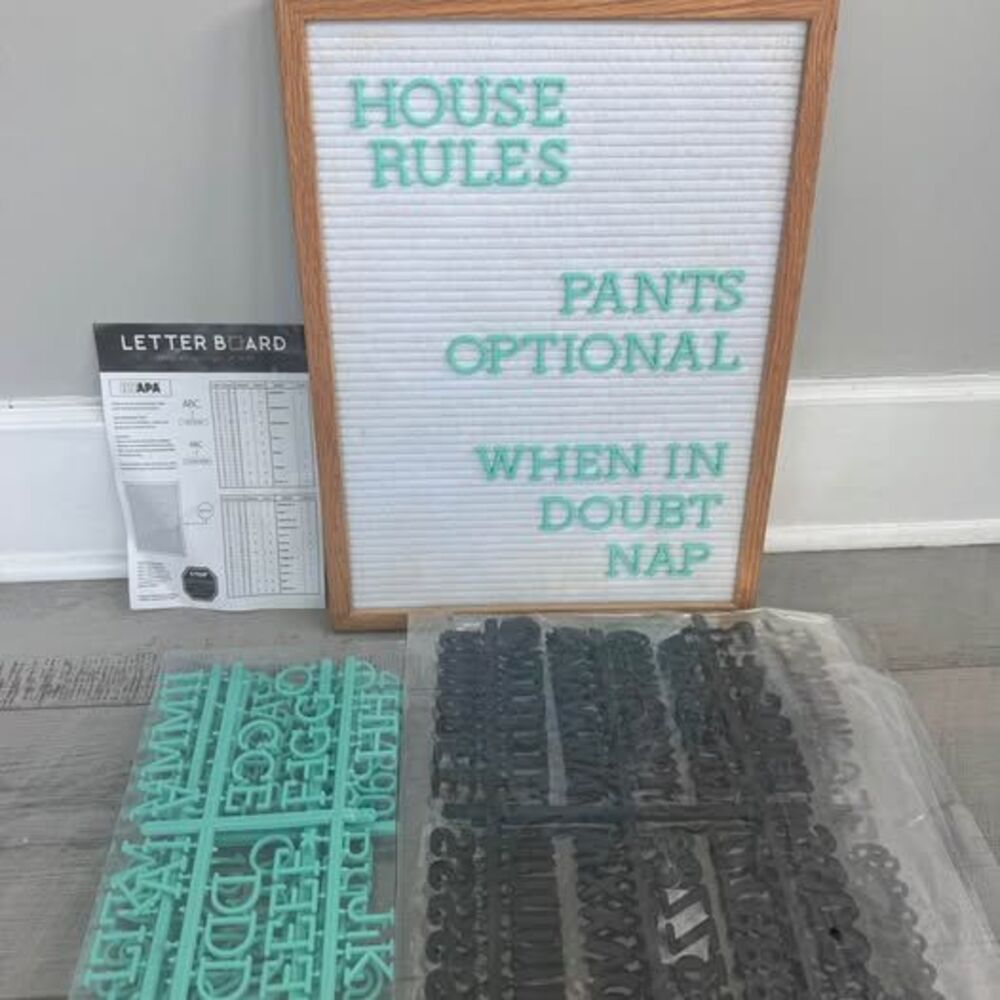 12x16 Letter Board Sign